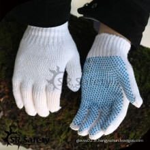 SRSAFETY gant en coton tricot portant des gants de gant / jardin / gants de travail en coton